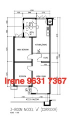 Blk 317 Woodlands Street 31 (Woodlands), HDB 3 Rooms #183396752